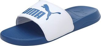 Puma Unisex Popcat 20 Slide Sandal, Blue (Star Sapphire-Puma White), 9 UK
