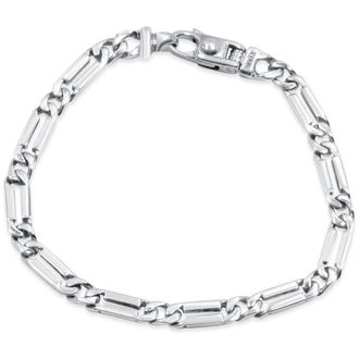 Pompeii3 Mens Link 14k Gold (17gram) or Platinum (28gram) 5.5mm Bracelet 8