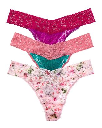 Hanky Panky Set Of 3 Colorplay Original Thong