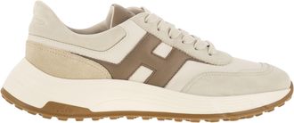 Hogan Hyperlight Sneakers In Leather And Suede