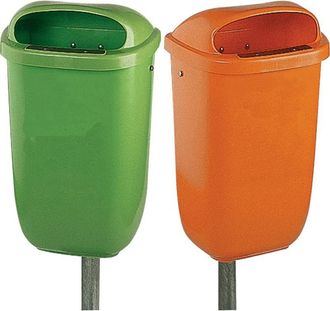 OPV Beauty Papelera 50 L Pl&aacute;stico Verde