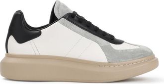 Alexander McQueen Luxe Enkellaarzen Naakt Neutrals - Heren - Sneakers - Wit - 44 EU - Leer - Schoenen