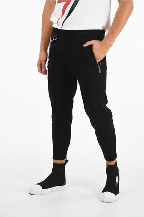 Neil Barrett Joggers PIERCED with Chain size M