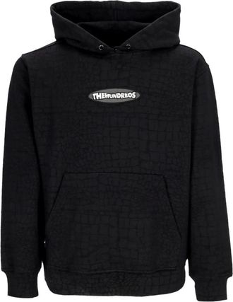 The Hundreds Lichtgewicht Trainingspak Sweatshirt met Lange Mouwen - Heren - Hoodies - Zwart - S - Katoen - Hoodies & sweatvesten