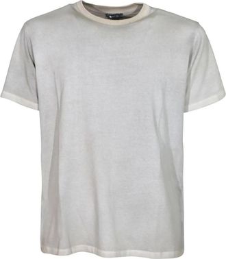 Avant Toi T-shirt met ronde hals - Heren - T-shirts - Grijs - XL - Katoen - Tops