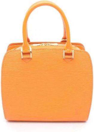Louis Vuitton Pre-owned Pont Neuf Epi Handbag - Dames - Vintage Handtas - Oranje - ONE Size - Leer - Vintage
