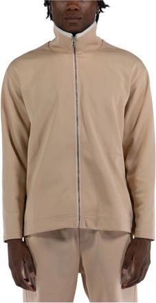 Lanvin Hoodies & sweatvesten, Heren, Beige, L, Katoen, Stijlvolle Tracksuit voor Mannen