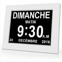 OEM Reloj Digital One Piece De 7 Pulgadas Con Calendario, Fecha Y Hora, Reloj Para Padres Con Alzheimer, Recordatorio De Medicamentos Para Abuelos Y Ni&ntilde;os
