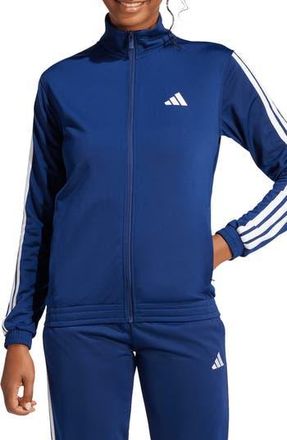 adidas 3-Stripes Tricot Track Jacket in Dark Blue/white at Nordstrom Rack, Size X-Small