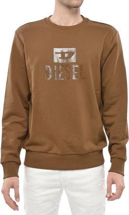 Diesel Brown Crew Neck Sweatshirt