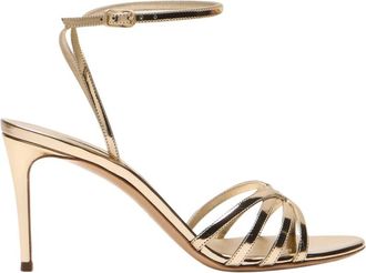 Casadei Julia Sandal Interstellar - Dames - Sandalen met hakken - Geel - 41 EU - Polyester - Schoenen