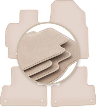 OEM Alfombrillas Beige Premium Para Mazda Cx-7 Suv 2009-2012