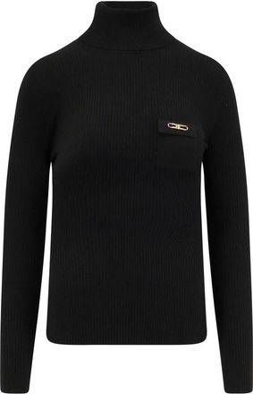 Elisabetta Franchi Ribbed turtleneck