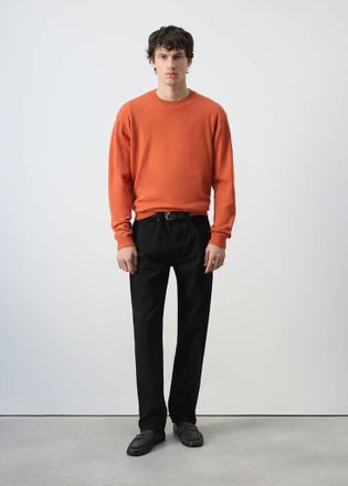 Mango Jeans 100% cotone relaxed-fit black denim - Uomo - 46 - MANGO MAN