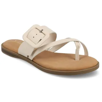 Journee Collection Women & apos;s Layra Flat Sandals