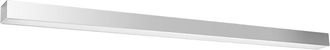 Thoro L&aacute;mpara de techo gris aluminio 3000k alt. 6 cm