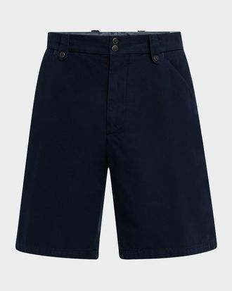 ショートパンツ Brunello Shorts Brunello Cucinelli - Straight-Leg Cotton-Blend Twill Cargo