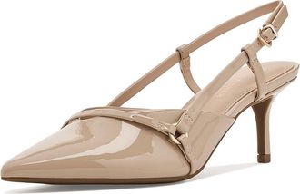 Marc Fisher Arya Womens Shoes Ivory Patent : 7.5 M, Synthetic