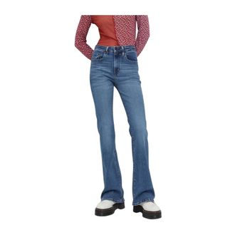 Levi's Jeans, Dames, Blauw, W28 L30, Straight Jeans