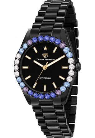 Chiara Ferragni Womens R1953100502 Ladies Everyday Watch - Black - One Size