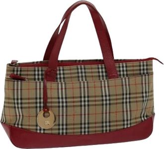 Burberry Pre-owned Handbags, female, Multicolor, Size: ONE SIZE Pre-owned Vintage Hand Bag