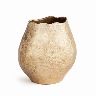 Napa Home & Garden Harlin Short Vase in Gold at Nordstrom