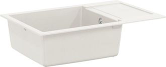 vidaXL Lavabo 780 X 500 Mm 80% Cuarzo Y 20% Resina Vidaxl