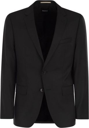 HUGO BOSS Slim Fit Blazer In Virgin Wool Serge