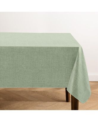 Elrene Monterey Linen Texture Vinyl Indoor/Outdoor Tablecloth
