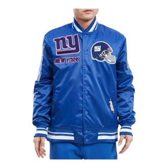 Pro Standard Pro Standard New York Giants Mash Up Logo Satin Jacket in Dodger Blue Men