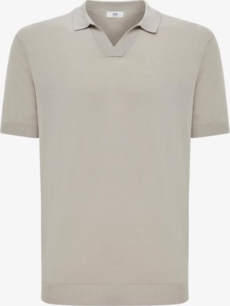Gentiluomo Polo zonder knopen | Beige