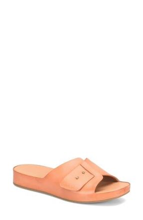 Kork-ease Mesa Platform Slide Sandal in Orange Leather at Nordstrom Rack, Size 10