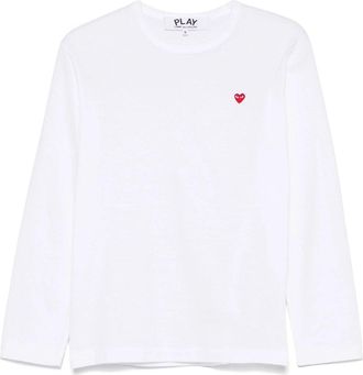 Comme Des Gar&ccedil;ons u T-shirt Small Red Emblem Knit