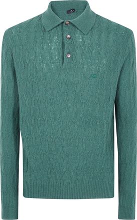 Etro Polo Shirt Long Sleeves Mrkf0028au12pv0456 V0456