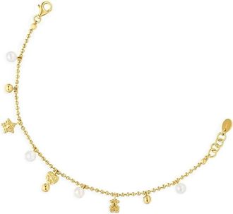 Tous Collana con perle - Oro