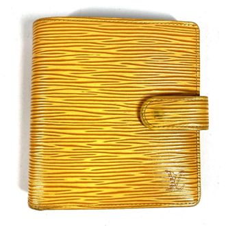 Louis Vuitton Yellow Epi Leather Wallet (Bi-Fold) (Pre-Owned)