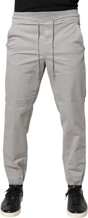 Dondup Cotton Mid Waist Skinny Men Jogger Trouser Mens Pants (Pre-Owned)