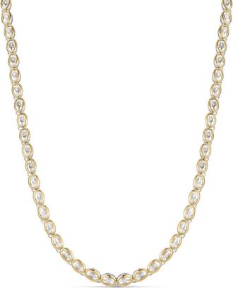 Luv AJ The Palais Tennis Necklace in Silver at Nordstrom
