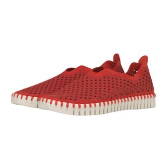 Ilse Jacobsen Womens Tulip 139 Shoe In Deep Red