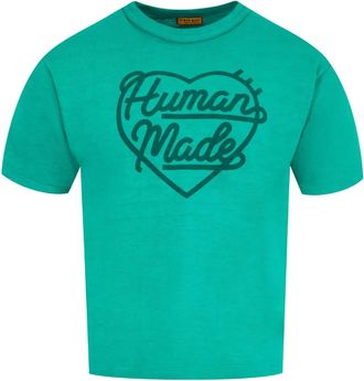 Human Made logo-print T-shirt - Green
