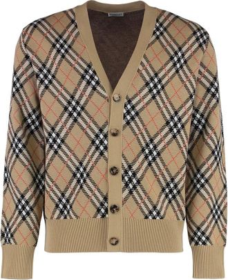 Burberry Truien & Vesten, Heren, Beige, M, Truien