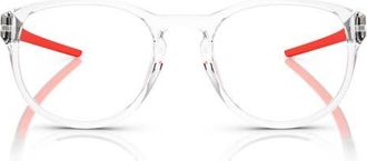 Ferrari x Scuderia Ferrari 50mm Phantos Optical Glasses in Crystal at Nordstrom