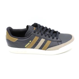 adidas Tennisschoenen Leren Rubberen Zool - Heren - Tennisschoenen - Zwart - 41 1/3 EU - Fitness
