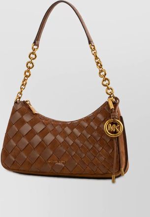 Michael Kors leather shoulder bag