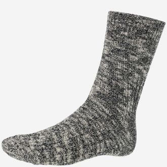 Birkenstock Cotton Slub Ribbed Socks - Gray