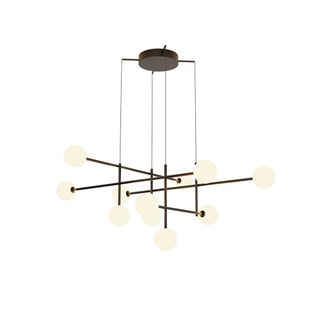 Mantra L&aacute;mpara Cellar Grande Con Tulipas Esfericas De 11 Luces Mantra