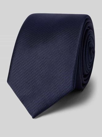s.Oliver Black Label Krawatte mit Seiden-Anteil in Blau, Gr&ouml;&szlig;e 1