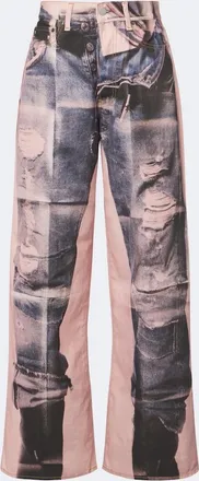 Acne Studios 1981 trompe loeil wide-leg jeans