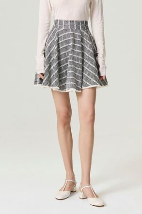 Nocturne Ruffled Hem Mini Skirt in Multi-Colored at Nordstrom, Size Medium Eu