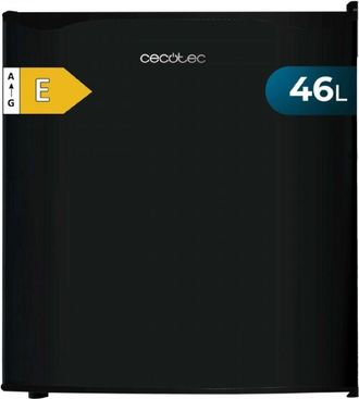 Cecotec Cecotec Nevera Peque&ntilde;a Frigor&iacute;fico Mini Minibar 46l Grandcooler 20000 Silentcompress Black E. Altura 48,7cm, 48 Cm De Ancho, Bajo Consumo, Puerta Reve